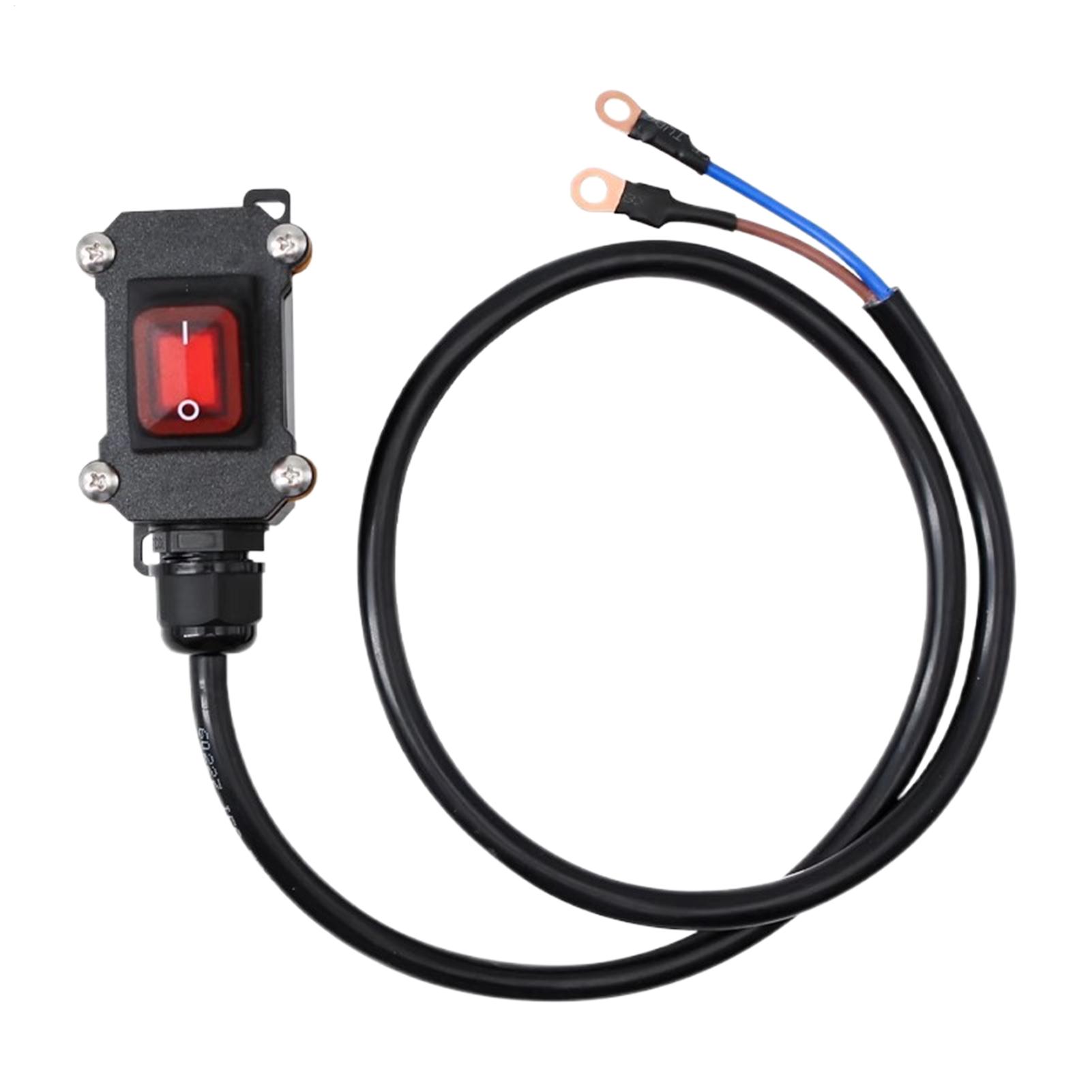 Outdoor Power Disconnect - ตัวตัดการเชื่อมต่อแบตเตอรี่รถยนต์ ขนาด 30/50/100 ซม. 12V/24V กันน้ำ