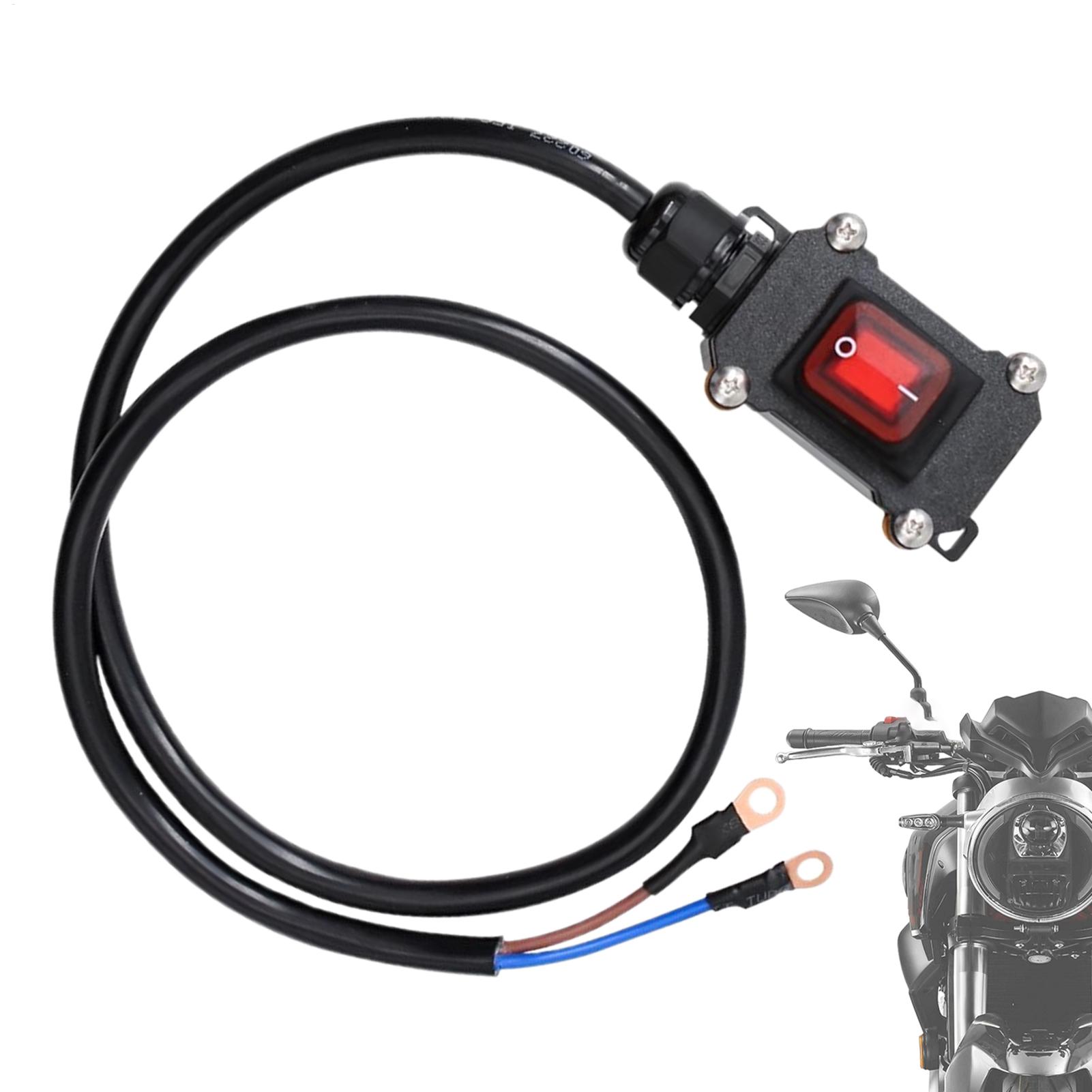 Outdoor Power Disconnect - ตัวตัดการเชื่อมต่อแบตเตอรี่รถยนต์ 30/50/100 ซม. 12V/24V กันน้ำ ทนทาน