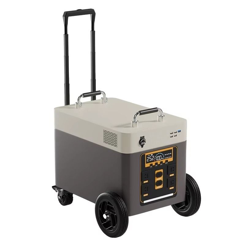 Outdoor Power Kit - สถานีไฟฟ้าพกพาสำหรับใช้งานกลางแจ้ง ความจุขนาดใหญ่ สำหรับสำรองไฟ ใช้สำหรับตั้งแคมป์ ตลาดนัดกลางคืน รถบ้าน