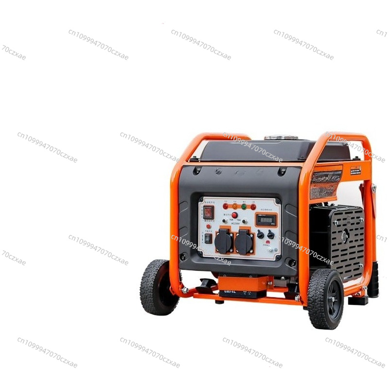 Portable Generator Inverter - เครื่องกำเนิดไฟฟ้าอินเวอร์เตอร์แบบพกพา 5kW, เครื่องกำเนิดไฟฟ้าเงียบ 220V สำหรับใช้ในบ้านและเชิงพาณิชย์
