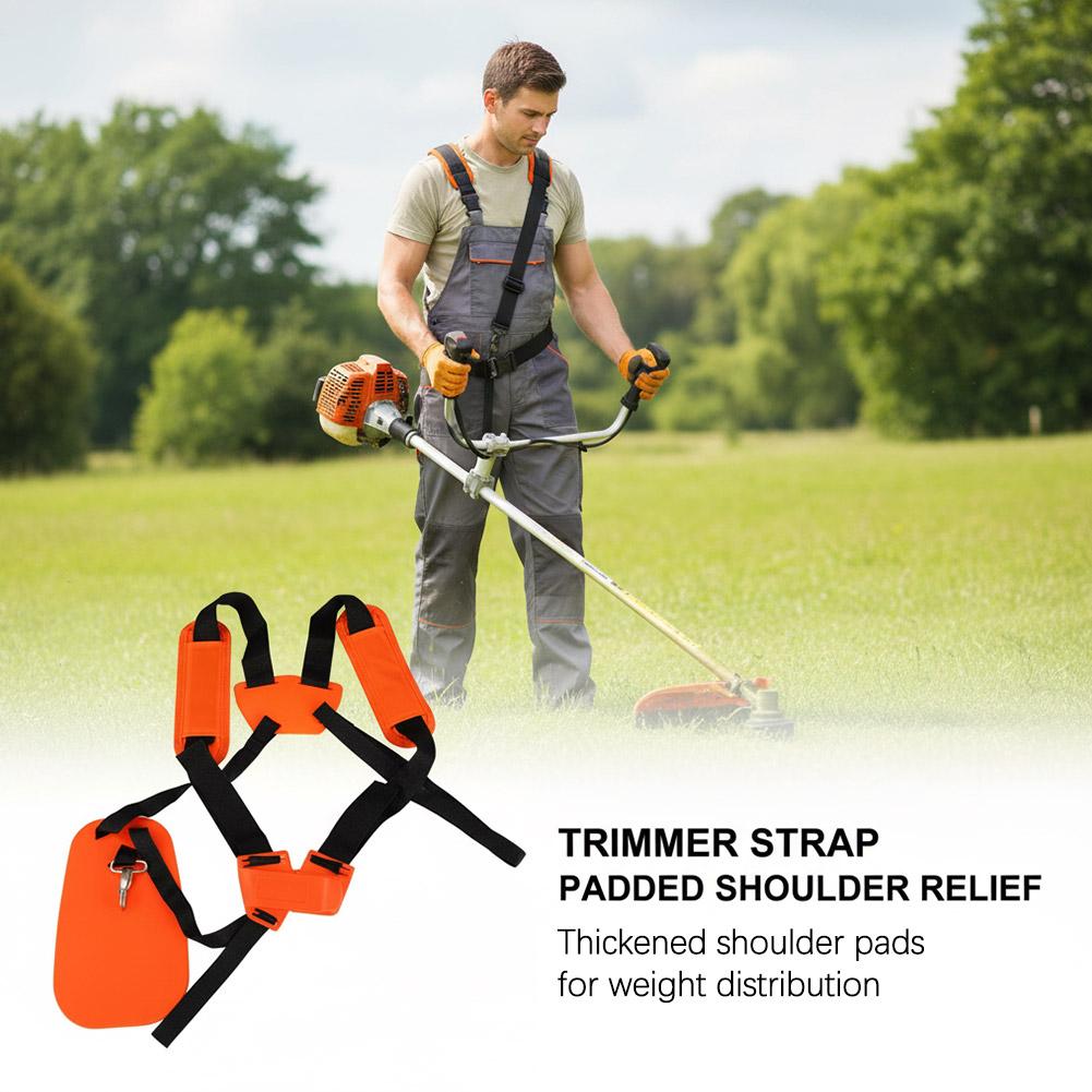 สายรัดไหล่แบบมีเบาะรองรับสองชั - Brush Cutter Strap บทวิจารณ์และราคา