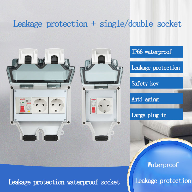 ซ็อกเก็ตกันน้ำกลางแจ้ง 86 ชนิด - Outdoor Power Outlet บทวิจารณ์และราคา