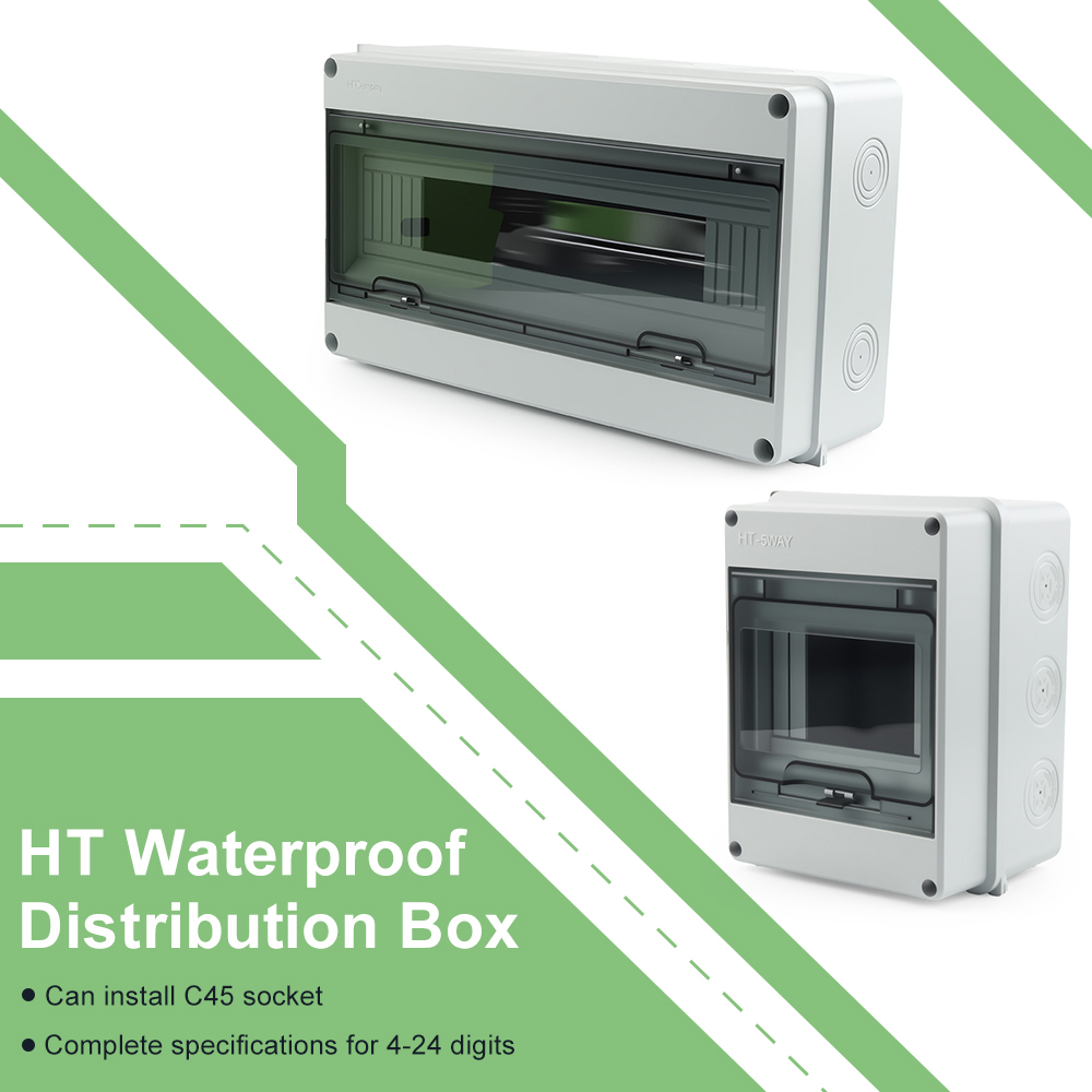 กล่องรวมสายไฟฟ้ากันน้ำ รุ่น HT - Outdoor Power Outlet Box บทวิจารณ์และราคา