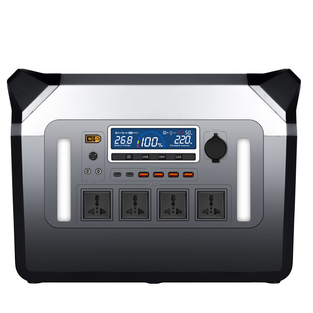 สถานีไฟฟ้าพกพา 3000W เครื่องกำ - Portable Generator Inverter บทวิจารณ์และราคา