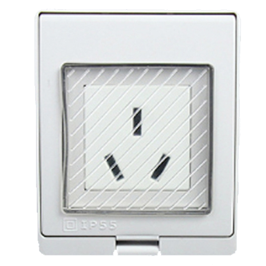 เต้ารับติดผนังกันน้ำ AU 16A 25 - Outdoor Power Outlet Extension บทวิจารณ์และราคา