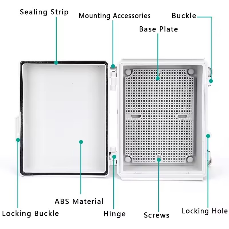 กล่องพลาสติกกันน้ำ IP66 สำหรับ - Outdoor Power Outlet Box บทวิจารณ์และราคา