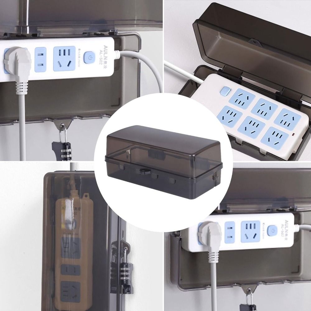 กล่องปลั๊กพลาสติกทนทาน ป้องกัน - Outdoor Power Outlet Extension บทวิจารณ์และราคา