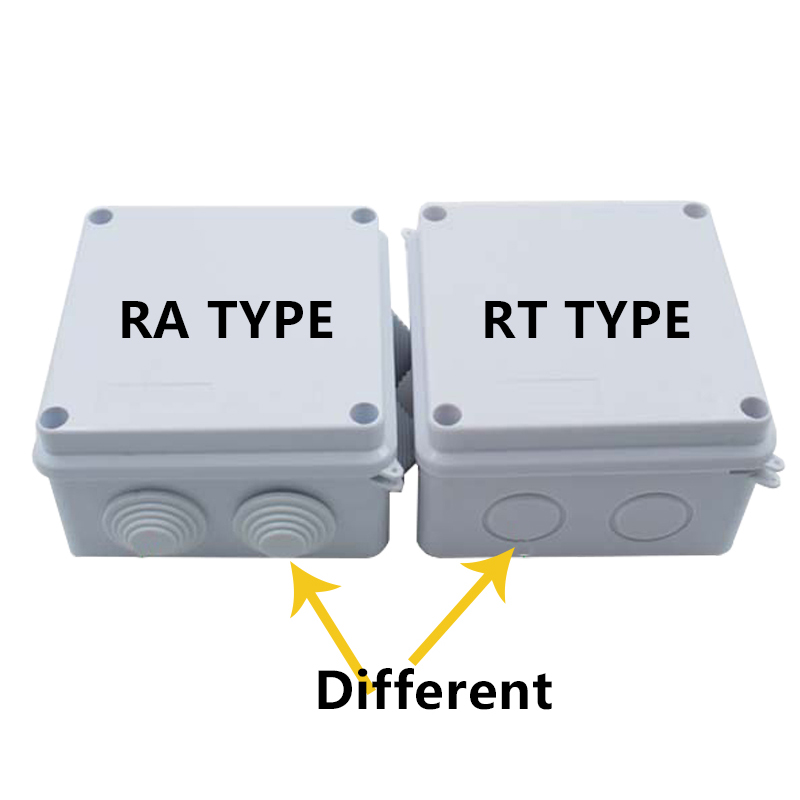 RA RT ขายส่งพลาสติก ABS IP65 I - Outdoor Power Outlet Box บทวิจารณ์และราคา