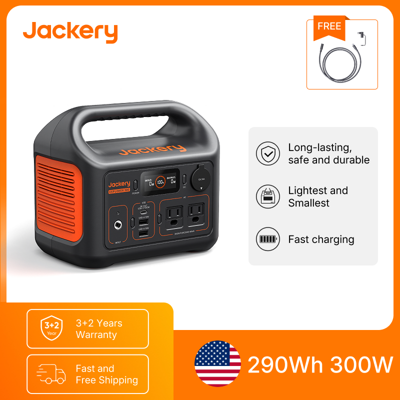 สถานีไฟฟ้าพกพา Jackery Explore - Portable Generator Inverter บทวิจารณ์และราคา