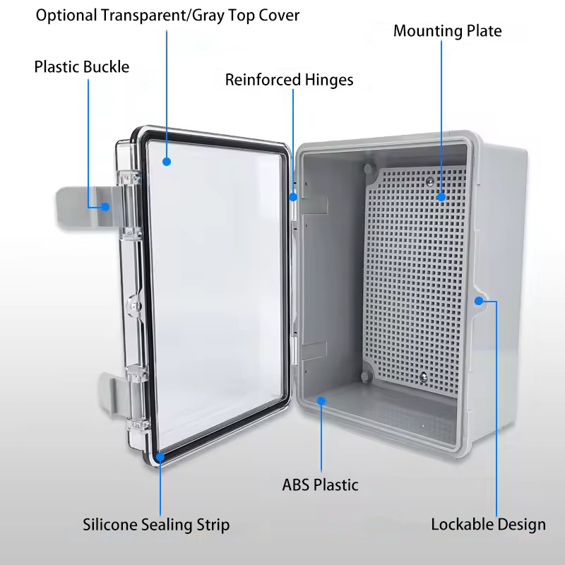 กล่องรวมสายไฟฟ้ากันน้ำ IP66 สี - Outdoor Power Outlet Box บทวิจารณ์และราคา