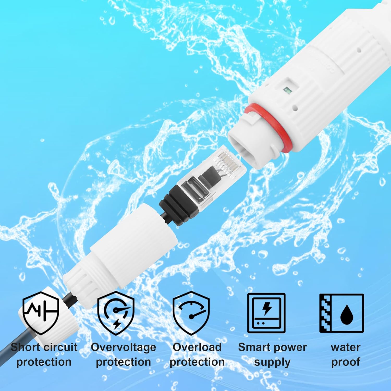 ตัวแปลงไฟ POE เป็น USB-C อะแดป - Outdoor Power Adapter Usb บทวิจารณ์และราคา