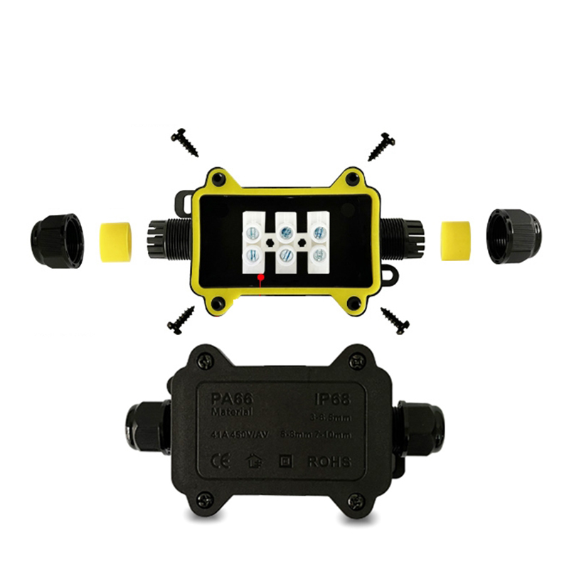 กล่องต่อสายไฟกันน้ำ IP68 แบบ 2 - Outdoor Power Outlet Box บทวิจารณ์และราคา