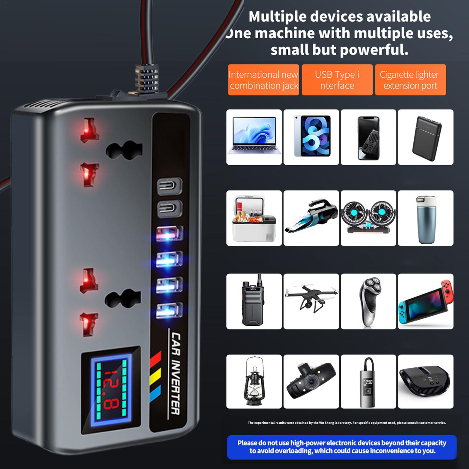 อินเวอร์เตอร์ในรถยนต์ แปลงไฟรถ - Outdoor Power Outlet Extension บทวิจารณ์และราคา
