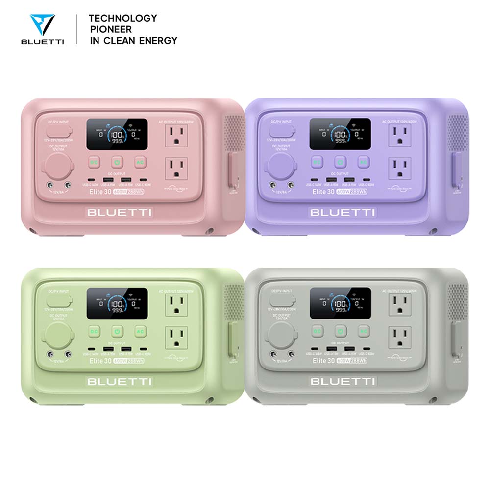 【รุ่นใหม่】BLUETTI Elite 30 V2  - Portable Generator Inverter บทวิจารณ์และราคา