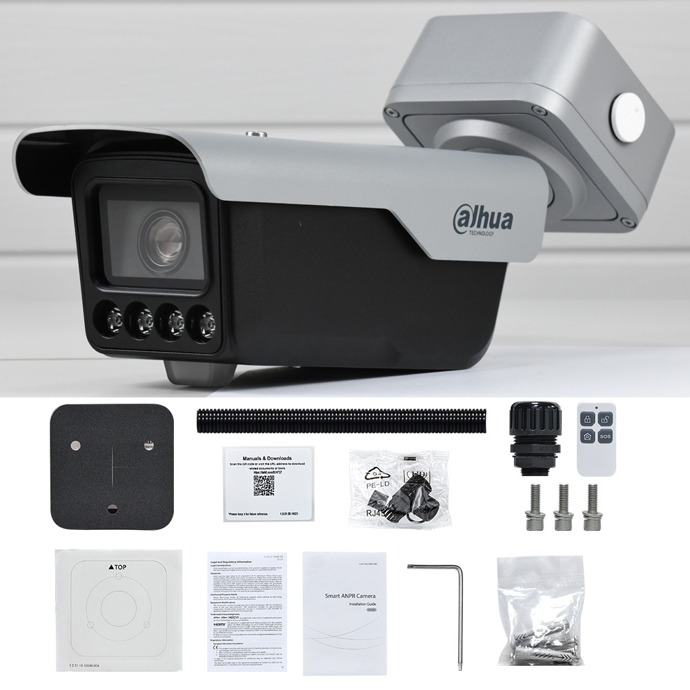 กล้องวงจรปิด Dahua 4MP ANPR LP - Outdoor Power Disconnect บทวิจารณ์และราคา