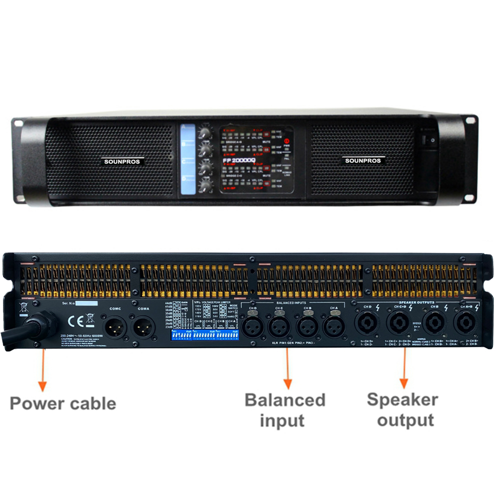 FP10000Q เครื่องขยายเสียงดิจิท - Outdoor Power Amplifier บทวิจารณ์และราคา