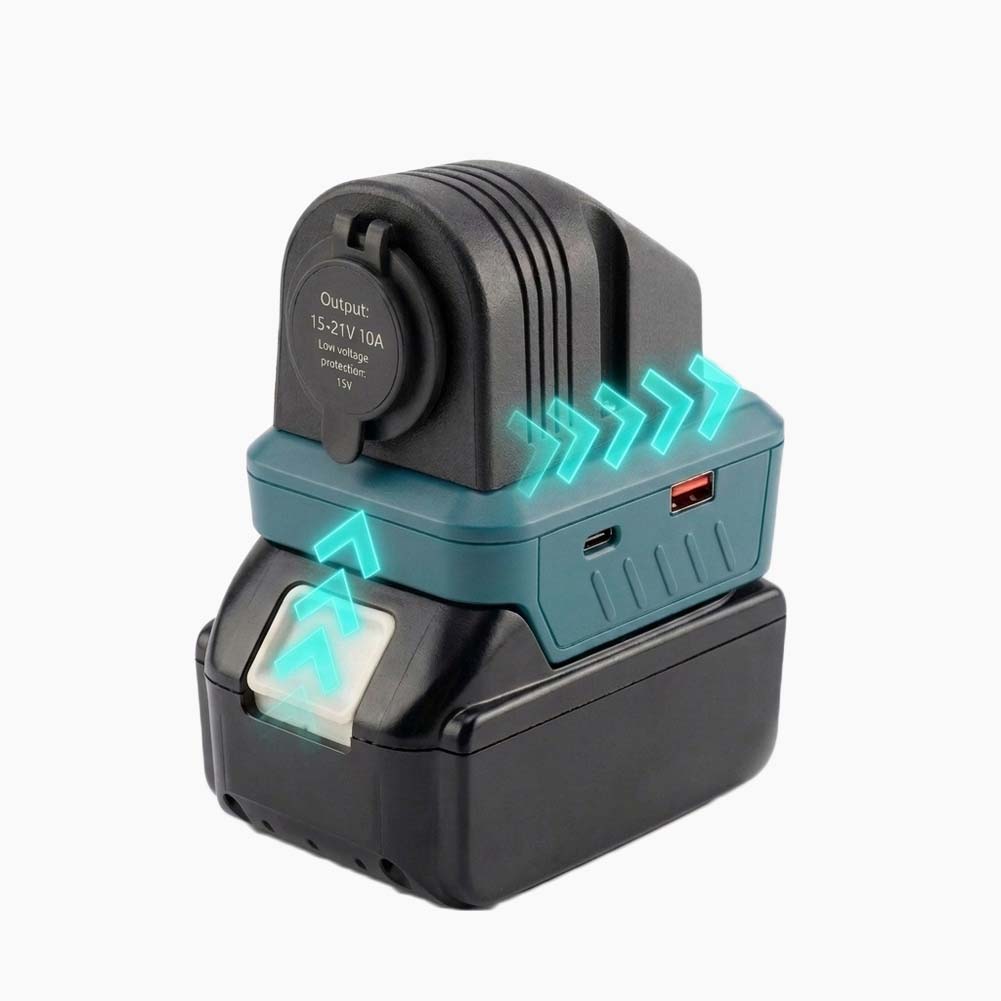 อะแดปเตอร์ไฟแบบพกพา 15-21V สำห - Outdoor Power Adapter Usb บทวิจารณ์และราคา