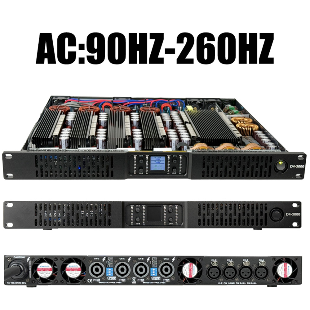 Paulkitson PD43000 4x3000W 8Ω  - Outdoor Power Amplifier บทวิจารณ์และราคา