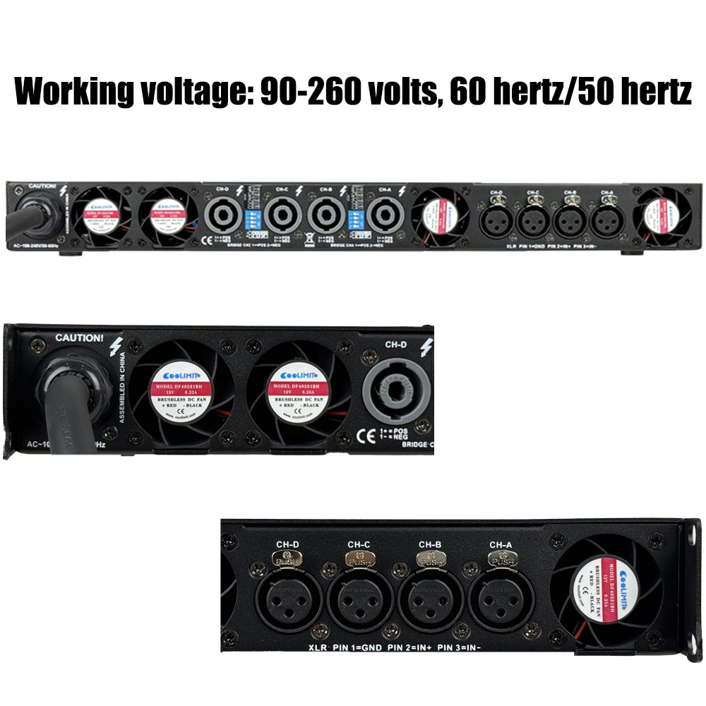Paulkitson PD43000 4x3000W 8Ω  - Outdoor Power Amplifier บทวิจารณ์และราคา