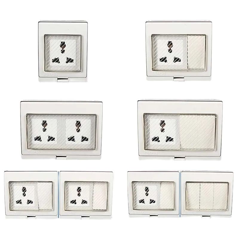 1 ชิ้น สีขาว AU UK EU US ปลั๊ก - Outdoor Power Outlet Extension บทวิจารณ์และราคา