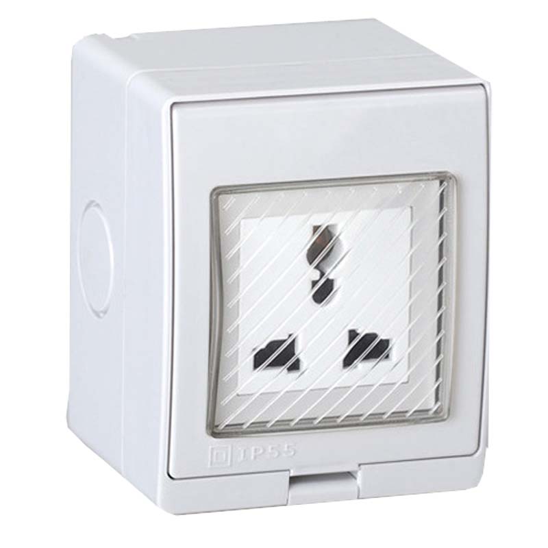 1 ชิ้น สีขาว AU UK EU US ปลั๊ก - Outdoor Power Outlet Extension บทวิจารณ์และราคา
