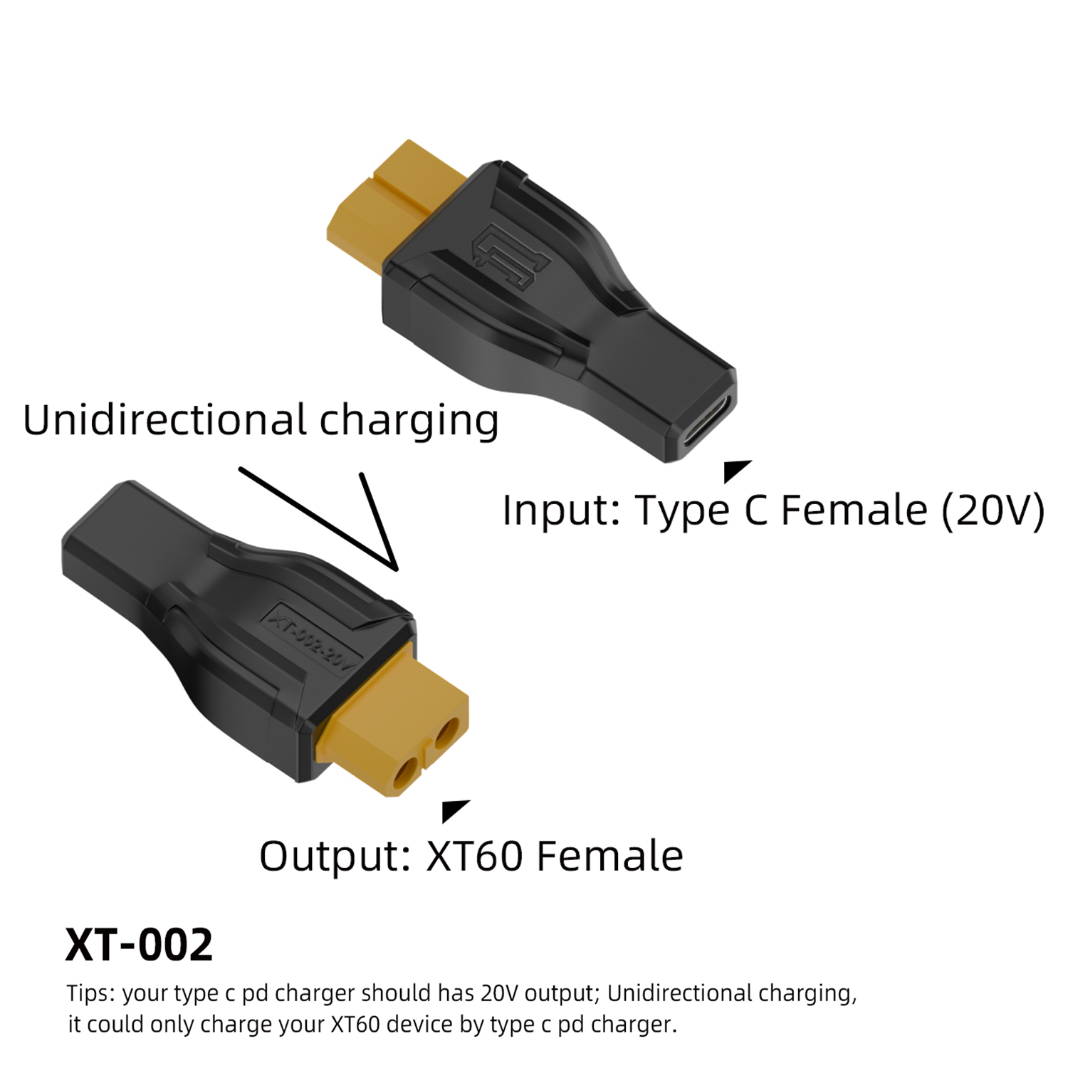 USB C ถึง XT60 อะแดปเตอร์แปลง  - Outdoor Power Adapter Usb บทวิจารณ์และราคา