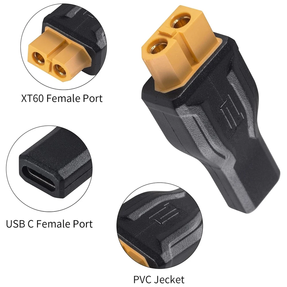USB C ถึง XT60 อะแดปเตอร์แปลง  - Outdoor Power Adapter Usb บทวิจารณ์และราคา