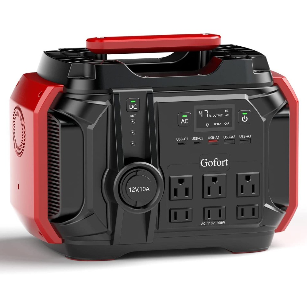 สถานีพลังงานแบบพกพา 540Wh/500W - Outdoor Power Outlet Solar บทวิจารณ์และราคา